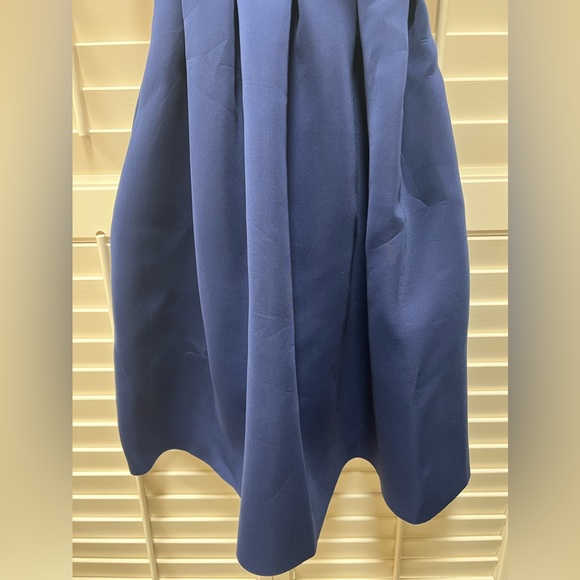 Royal Blue Scuba Dress - Picture 4 of 5